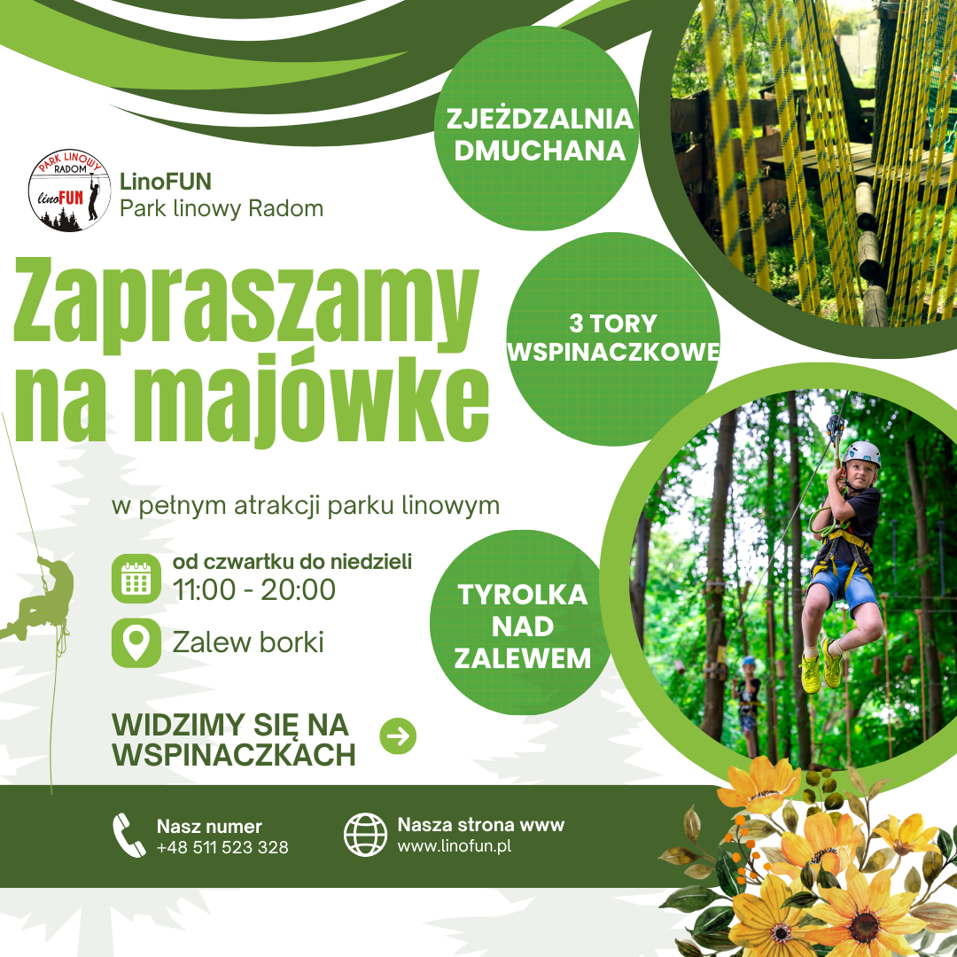 Post reklamowy - Majówka - Profesjonalny post reklamowy social media wykonany przez Noctura. Grafika zwiększająca sprzedaż i zaangażowanie na Facebook, Instagram i TikTok.